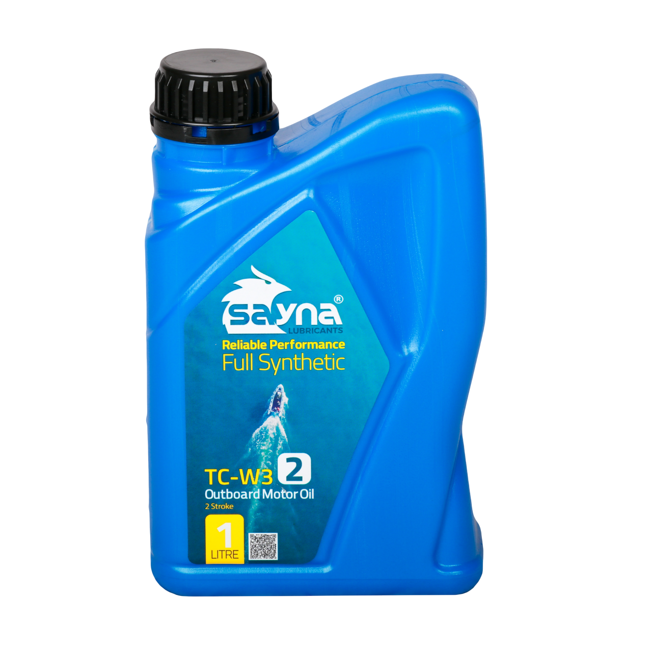 A light blue plastic bottle of marine oil